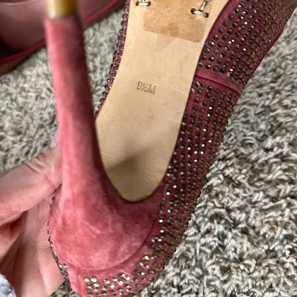 TORY BURCH | Studded Crystals Heels | 9.5 - Picture 7 of 8